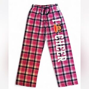 Paul Frank Kids Cheer Plaid Pajama Bottoms Y2K vintage